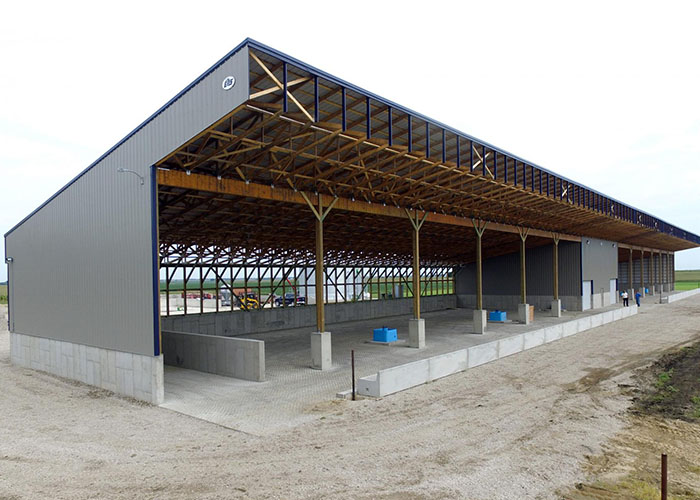 EPS panels used in modular building / farm structure