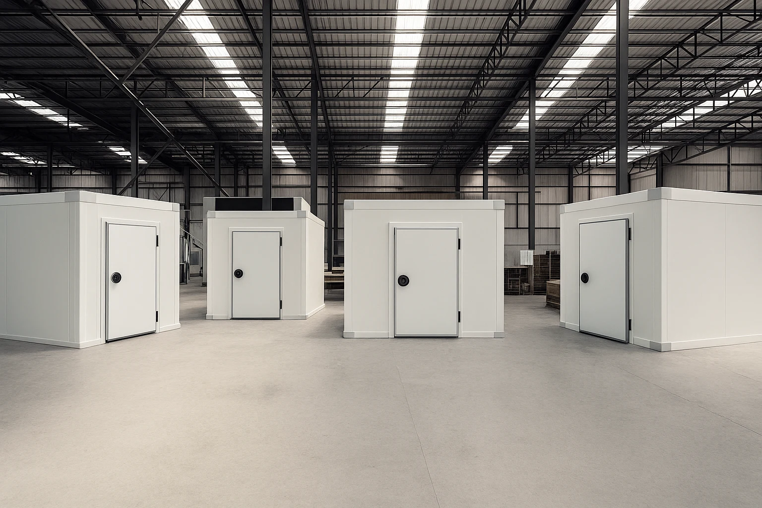 Cool room cost Australia — commercial walk-in cool room with EPS insulated panels