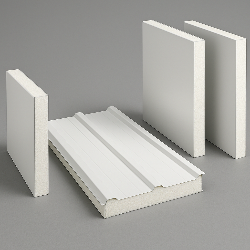 0.45mm steel skin insulated panel