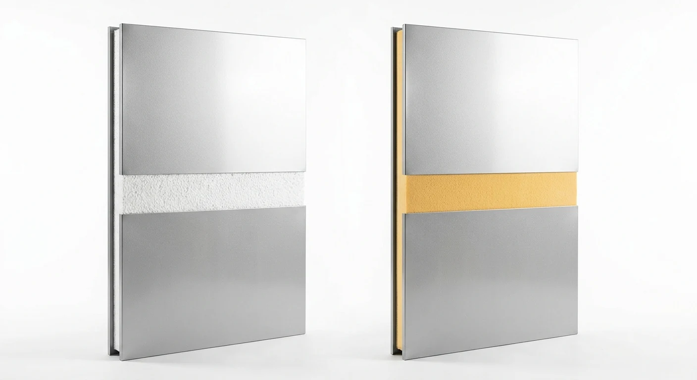 EPS and PIR coolroom panel types comparison — Cool Room Master
