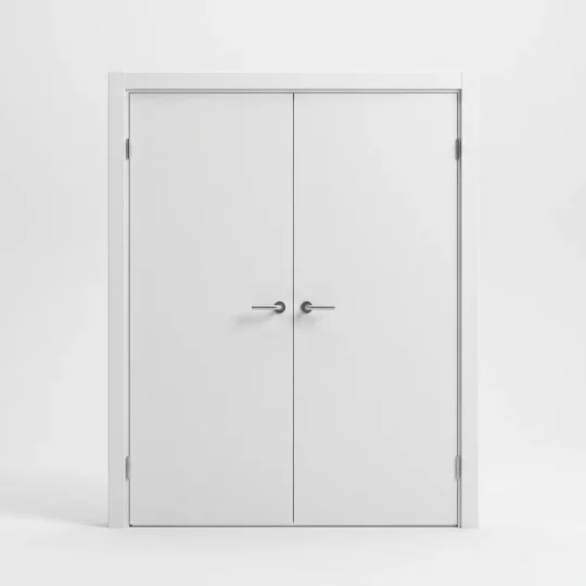 1600mm white double door for a container house or coolroom - Cool Room Master