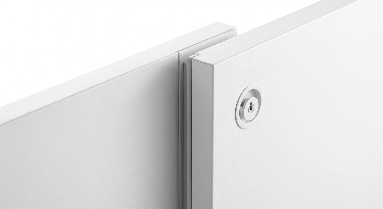 Cam-lock joint connecting 100mm PIR coolroom panels with an allen key